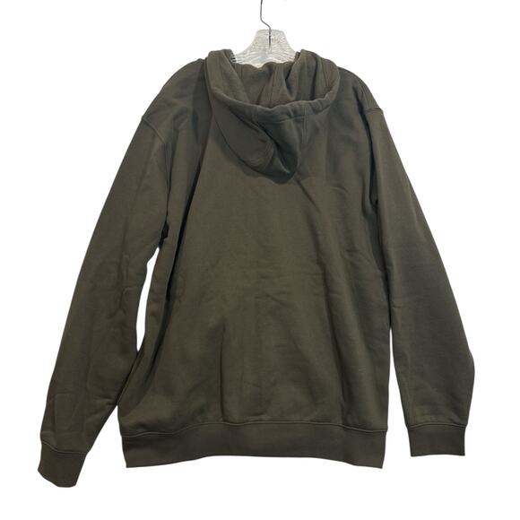 Carhartt K122 Moss Full Zip Hoodie Men’s Large Loose Fit NWT Midweight - Picture 3 of 10